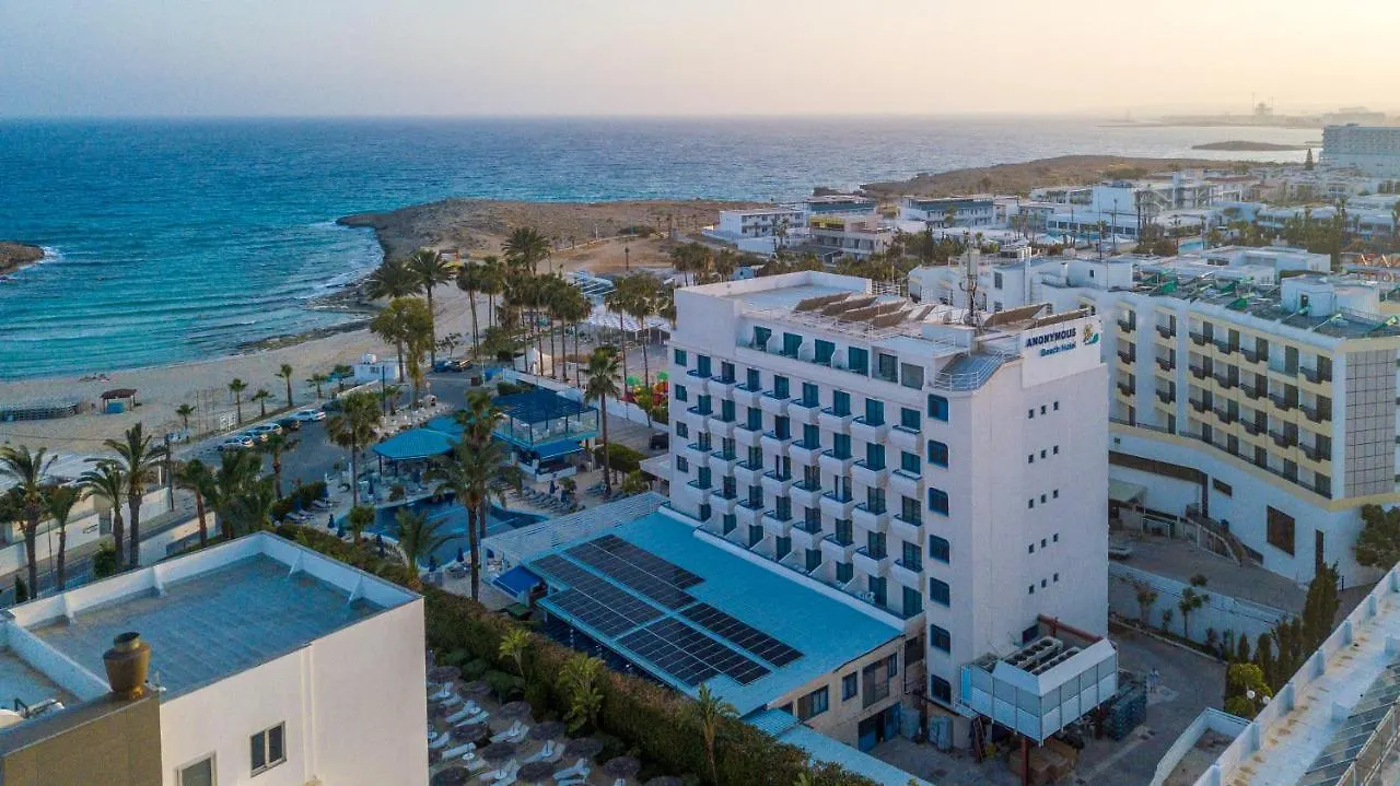 Anonymous Beach Hotel (Adults Only) Ayia Napa 3*,  Cypern